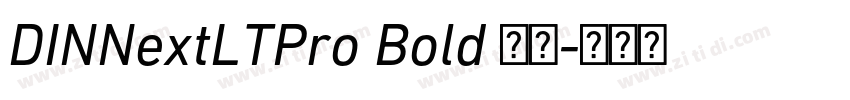 DINNextLTPro Bold 粗体字体转换 DINNextLTPro Bold 粗体字体转换